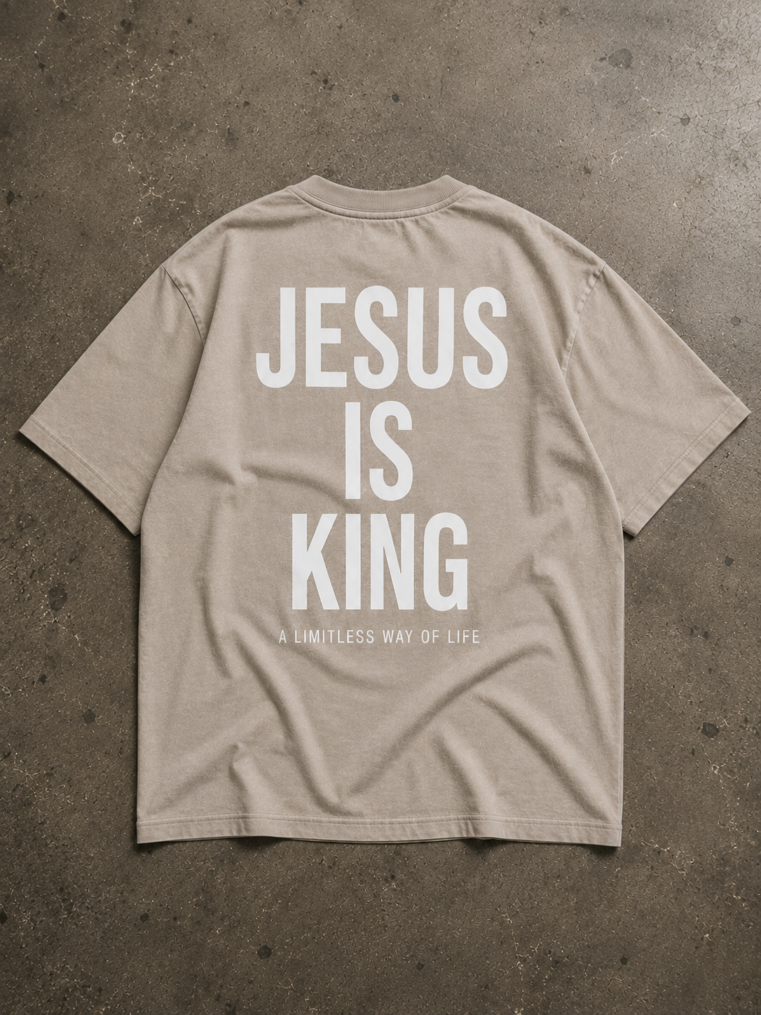JESUS IS KING heavyweight tee