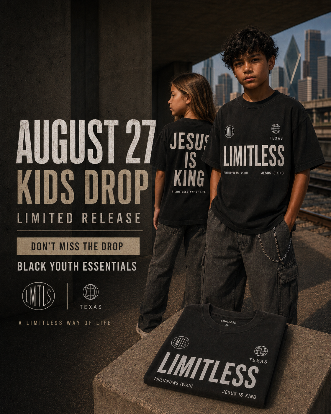 YOUTH JESUS IS KING TEE