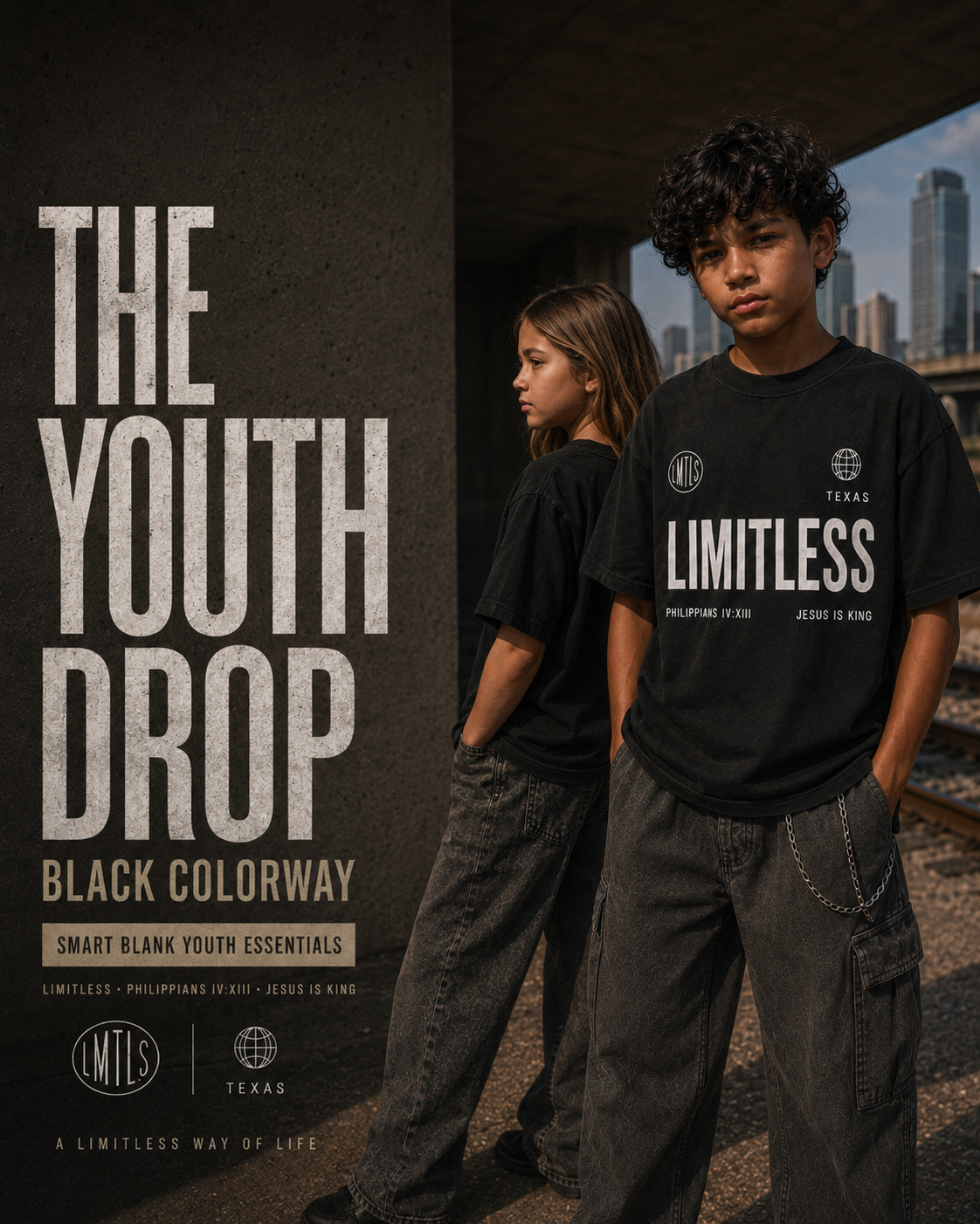YOUTH JESUS IS KING TEE
