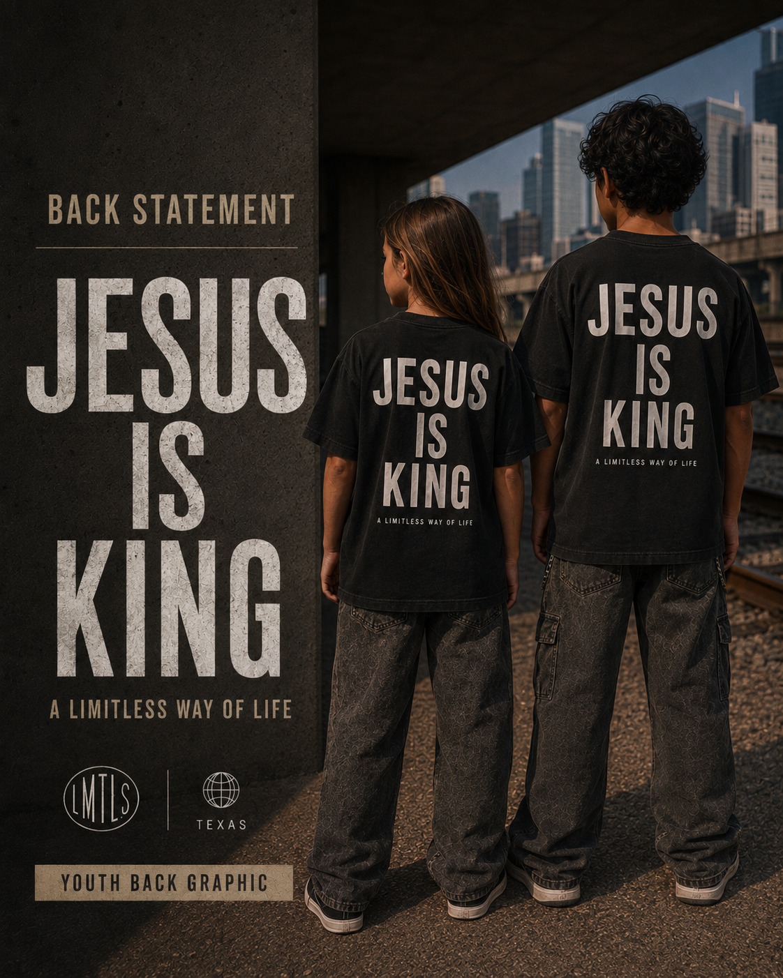 YOUTH JESUS IS KING TEE