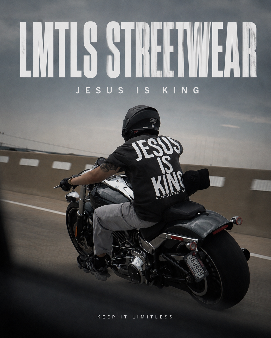 JESUS IS KING heavyweight tee