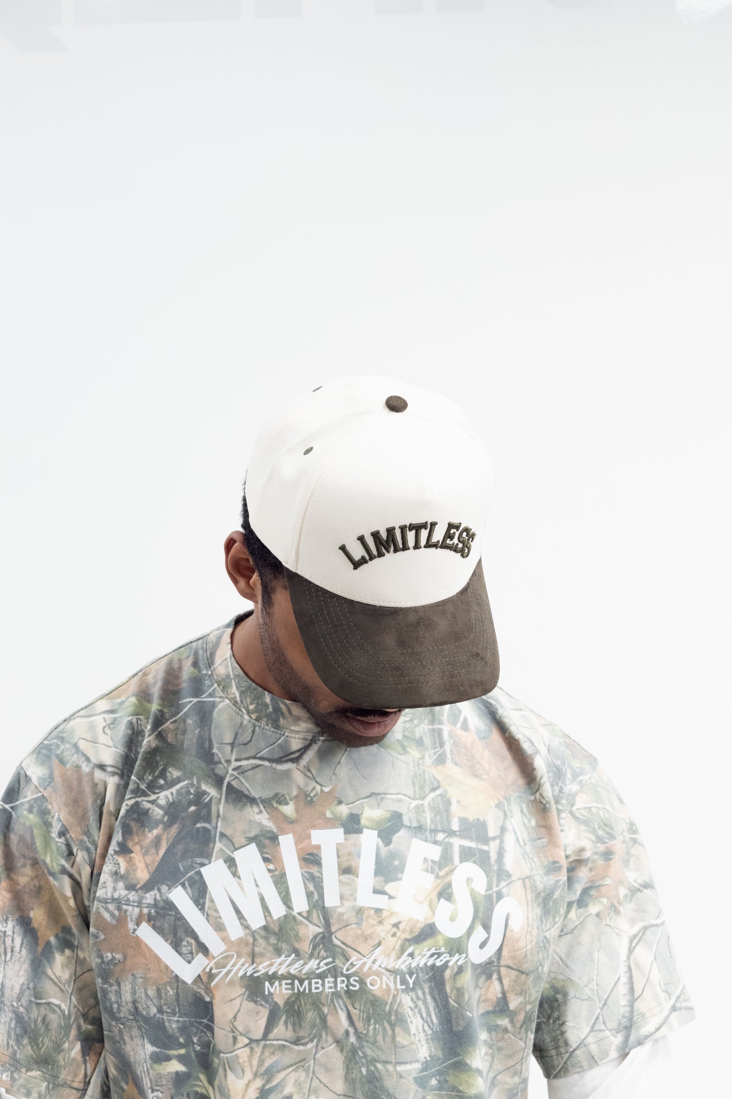 HUSTLERS AMBITION CAMO - CREME LONG SLEEVE